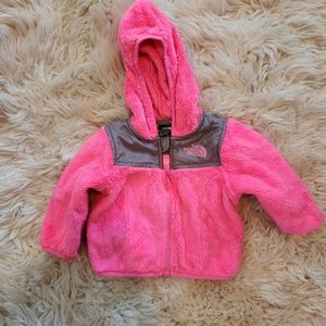 The North Face Baby Sz 3-6 mo Pink Fleece Jacket